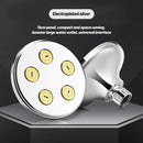 GobekUsa Black High Pressure Mini Rainshower Shower Head for Water-saving Bath Experience