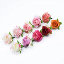 GobekUsa Artificial Plants Decorative Flowers Brooch for DIY Home Christmas Decor