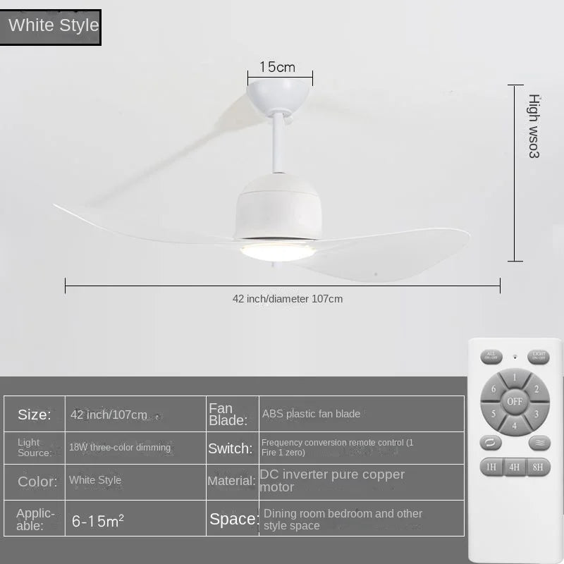 GobekUsa Kids Double Leaf Ceiling Fan Light - Silent Operation with Adjustable Speed, photo 7 of 10
