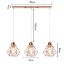 GobekUsa Iron Frame Pendant Chandelier for Modern Indoor Lighting