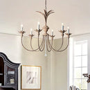 GobekUsa American Retro Chandelier for Dining, Bedroom, Staircase, and Living Room
