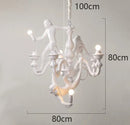 GobekUsa LED Pendant Chandeliers for Home Decor, Modern Indoor Hanging Light Lamps