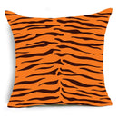 GobekUsa Animal Print Pillowcase Cushion Cover Home Decoration for Sofa