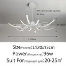 GobekUsa LED Chandeliers for Modern Living Room Bedroom Study Kitchen Lighting