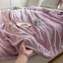 GobekUsa Coral Velvet Summer Blanket: Extra Soft, Skin-friendly, Machine Washable