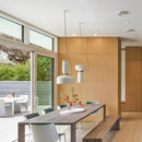 GobekUsa LED Pendant Light: Minimalist Iron Fixture for Bedroom, Living Room, Restaurants & Bars