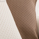 GobekUsa Brown Beige Faux Leather Cushion Cover 45x45cm for Home Sofa Living Room