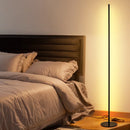 GobekUsa LED Floor Lamp 15W Aluminum Iron Paint Black/White Living Room Bedroom Lighting
