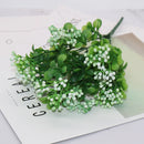 GobekUsa Fruit Branch Plant Wall Decor with Green Landscape Grass - 7 Forks