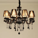 GobekUsa Crystal Pendant Chandelier for Luxurious Living Room, Restaurant, Bedroom & Villa