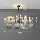 GobekUsa LED Chandelier for Bedroom: Modern Ceiling Pendant Lamp Lighting Fixture