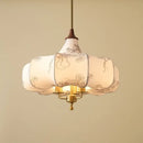 GobekUsa Gold Lustre Retro Medieval Fabric Pendant Lights for Home Decor
