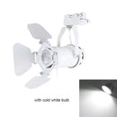 GobekUsa 4-Light Industrial Track Spotlight for Mall Exhibition Office LED Lighting