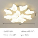 GobekUsa LED Ceiling Chandelier: Bright Light for Bedroom Dining Room Kitchen Living Room deco