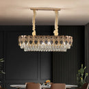 GobekUsa Crystal Chandelier: Modern Luxury for Living Room, Bedroom, Dining Room