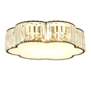 GobekUsa Crystal Zen Ceiling Light for Living Room, Bedroom, and Dining Room