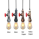GobekUsa Industrial Pipe Chandelier Light for Home Decor and Dining Room