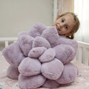 GobekUsa Lavender Succulent Hippie Room Decor Throw Pillows