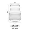 GobekUsa Glass Coffee Mug Set for Tea, Beer, Juice - Heat-Resistant Transparent Cups