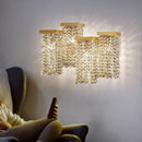 GobekUsa Crystal Chandelier: Modern 3D Rectangular Island Lighting for Bar, Hotel, Restaurant