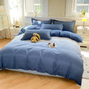 GobekUsa Checkerboard Pattern Duvet Cover Set - Stylish and Cozy Bedding Kit for Bedroom