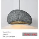 GobekUsa Japanese Wabi Sabi LED Pendant Lamp Modern Simple Living Room Bedroom Chandelier