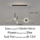 GobekUsa LED Pendant Lights Modern Hanging Lamp Dining Kitchen Island Decor