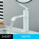GobekUsa Basin Faucet Mixer for Bathroom Vessel Washbasin Hot Cold Water Deck Mounted