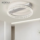 GobekUsa LED Ring Chandelier with Remote Control - Modern Ceiling Lamp for Home Décor