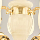 GobekUsa Jade Pendant Lamp: European Luxury for Living Room, Villa, Dining Room, Bedroom
