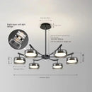 GobekUsa Glass Dining Pendant Light: Modern Minimalist Table Decor for Home Lighting