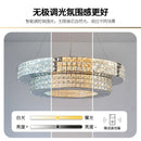 GobekUsa Crystal Chandelier Light for Luxury Living Room, Post-Modern High-End Italian Design