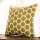 GobekUsa Cotton Linen Embroidery Japanese Style Pillowcase 45x45cm