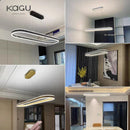 GobekUsa LED Aluminum Ceiling Chandelier for Kitchen Living Room Modern Nordic Design