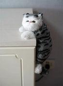 GobekUsa Hanging Cat Plush Doll Figurine Home Decoration Model