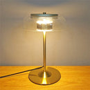 GobekUsa Elegant Mushroom Glass Bowl Table Lamp for Modern Nordic Living Spaces