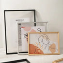 GobekUsa Clear Frame Modern Hangable Picture Frame Acrylic Home Decor