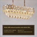 GobekUsa Crystal Chandelier: Modern Net Red Living Room & Bedroom Luxury Lighting