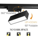 GobekUsa 30W LED Linear Grille Track Spotlights for Living Room and Store Track Lighting