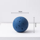 GobekUsa Geometric Spherical Ceramic Ornaments Moon Home Decoration Accessory