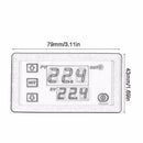 GobekUsa Dual LED Temperature Controller Thermostat for Heat Cooler - Digital Temp Regulator