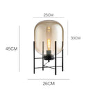 GobekUsa Glass Ball LED Floor Lamp - Postmodern Scandinavian Design