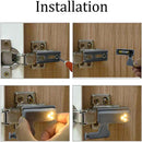 GobekUsa LED Hinge Sensor Lights for Cabinet Wardrobe Kitchen Closet Bedroom
