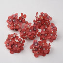 GobekUsa Hydrangea Flowers: 30Pcs 8cm Fake Flowers for Home Decor, Wedding, DIY Wreaths