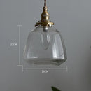 GobekUsa Glass LED Pendant Lamp for Home Indoor Lighting, Nordic Modern Hanglamp