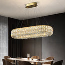 GobekUsa Crystal Chandelier: Modern Luxury Lighting for Living Room, Restaurant, and Villa