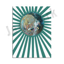 GobekUsa Funky Disco Gogo Boot Print | 70s Poster & Retro Wall Art for Eclectic Decor