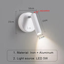 GobekUsa LED Wall Lamp Modern Spotlight Indoor Lighting for Living Room & Bedroom