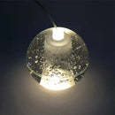 GobekUsa Crystal Ball Chandelier: Stylish Meteor Shower Lighting for Restaurant, Bar, and Home