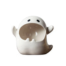 GobekUsa Ghost Genie Halloween Dolls Porcelain Ashtray Cigar Ceramic Desk Decorations